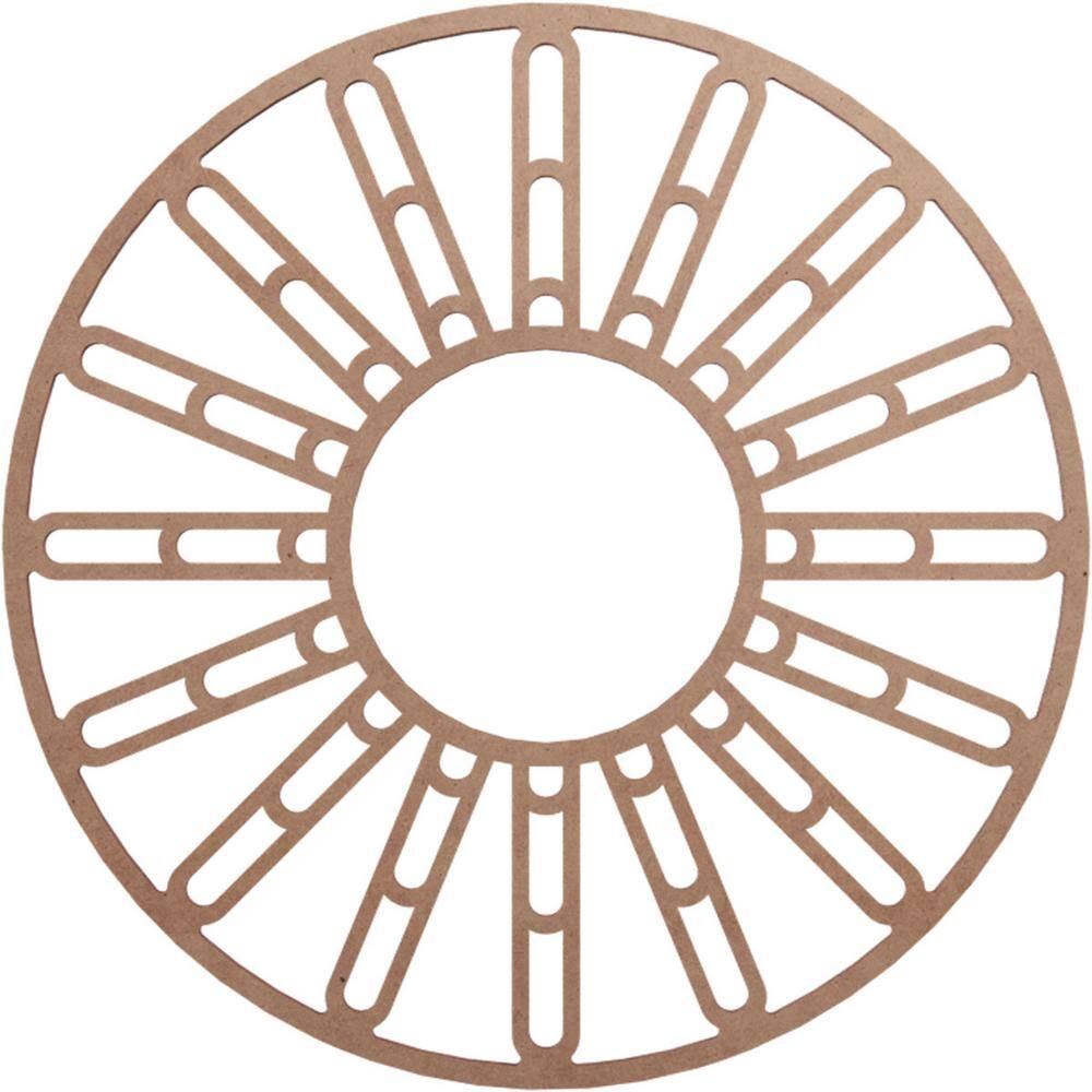 0.375 in. x 7.25 in. x 20 in. Wood Medallion Moulding price history on PriceWatchPro