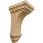 5 in. x 10 in. x 5-3/4 in. Cherry Medium Jefferson Wood Corbel