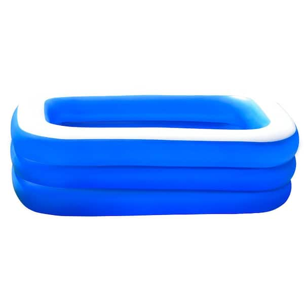 Alpulon Family 120 in. x 72 in. x 22 in. Rectangle Depth of Pool 22 in.  inflatable Pool Full-Sized Above Ground Kiddle Pool ZY1C0231 - The Home  Depot