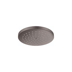 Raindance S 1-Spray Patterns 2.5 GPM 7 in. Fixed Shower Head in Brushed Black Chrome