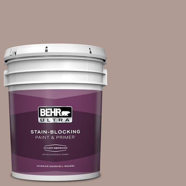 BEHR ULTRA 5 gal. #N170-4 Coffee with Cream Extra Durable Eggshell Enamel Interior Paint & Primer