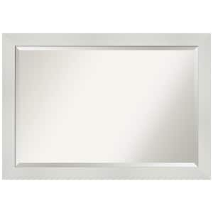 Mosaic White 40.5 in. H x 28.5 in. W Framed Wall Mirror