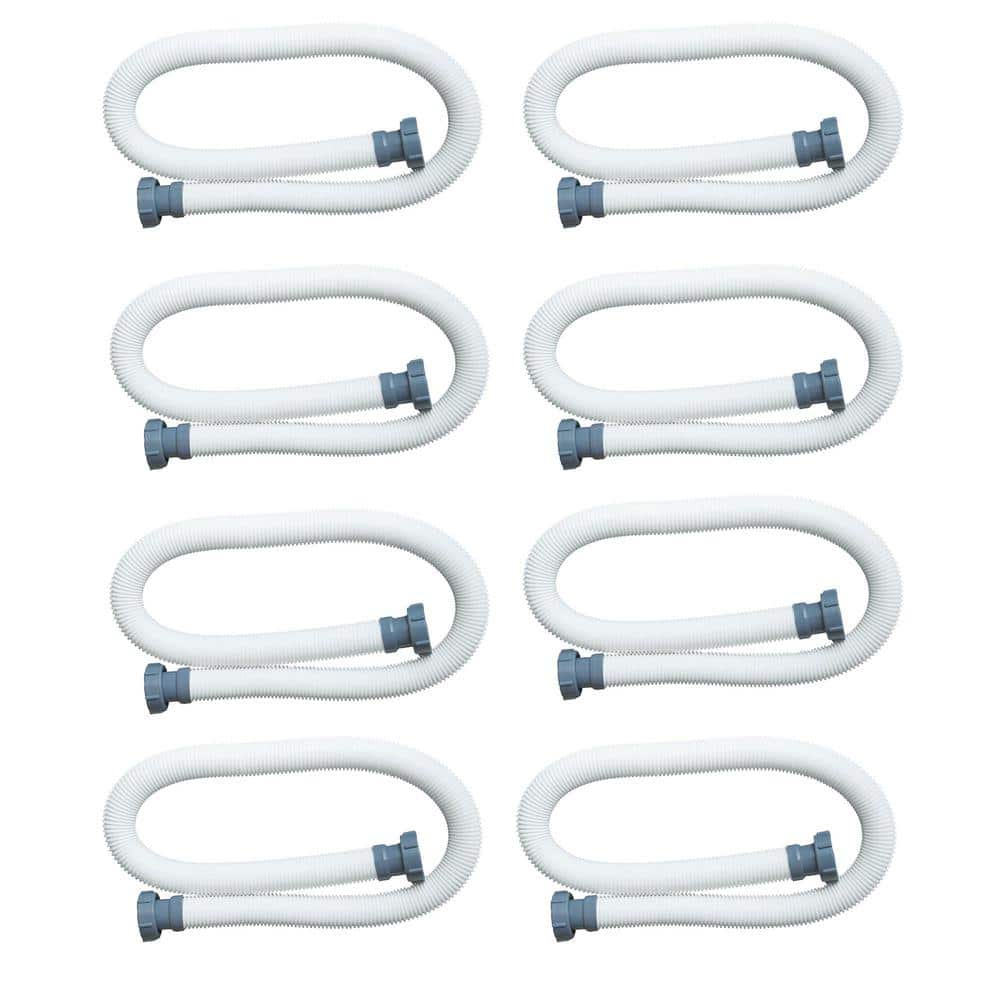Intex 1.5 in. Dia Water Accessory Pool Pump Replacement Hose (8Pack) 8 x 29060E The Home Depot