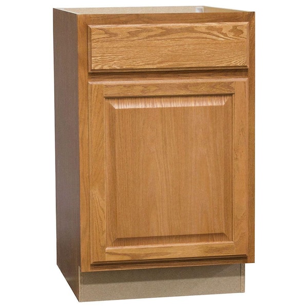 Quality One™ 60 x 34-1/2 Unfinished Oak Sink/Cooktop Kitchen Base Cabinet  With 2 Active Drawers at Menards®