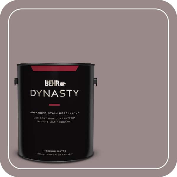 BEHR DYNASTY 1 gal. #MQ1-37 Fashion Week One-Coat Hide Matte Interior Stain-Blocking Paint & Primer