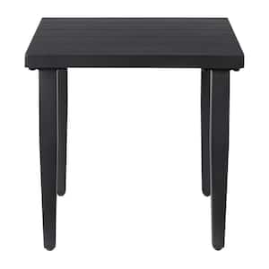 Braxton Park Black Square Metal Outdoor Side Table