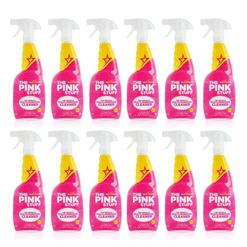 Pink stuff The Miracle Multi-Purpose Cleaner 750ml Spray WHIGT, 26 Fl Oz 