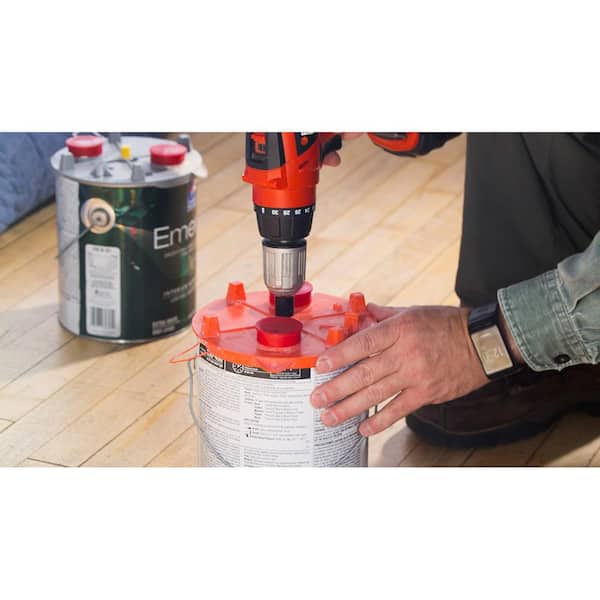 Mixing Mate Paint Lid – Gallon Size Paint Can Pour Spout – Easy, Mess-Free  Mi 658090112303
