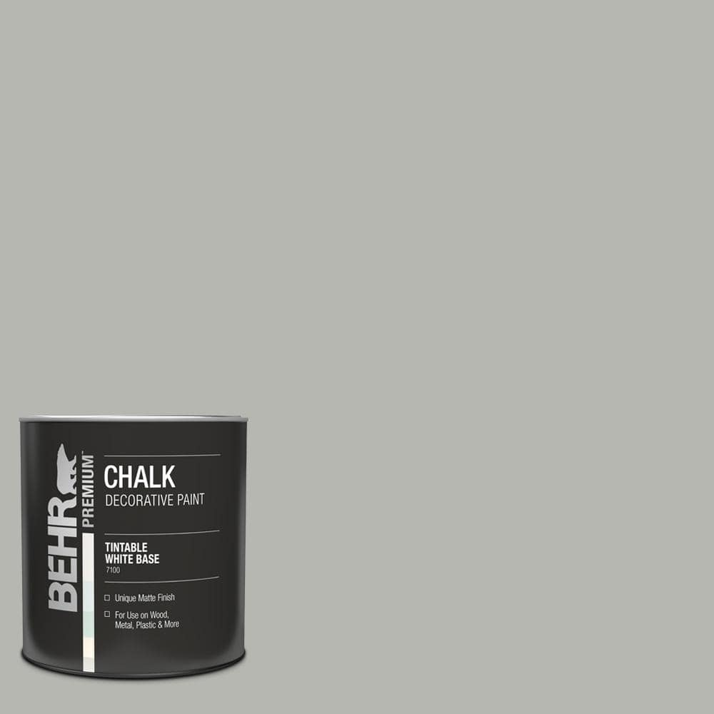 1 qt. #HDC-MD-26 Sonic Silver Interior Chalk Finish Paint