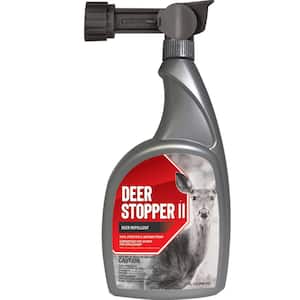 Deer Stopper II Animal Repellent, 32 oz. Ready-to-Spray Hose End