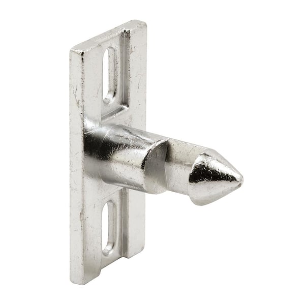 Prime-Line Chrome Die Cast Sliding Door Lock Keeper
