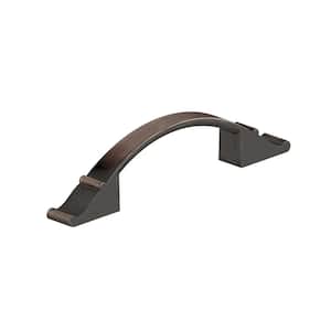 Teramo 3 in. (76 mm) or 3-3/4 in. (96 mm) Center-to-Center Brushed Oil-Rubbed Bronze Traditional Cabinet Arch Pull