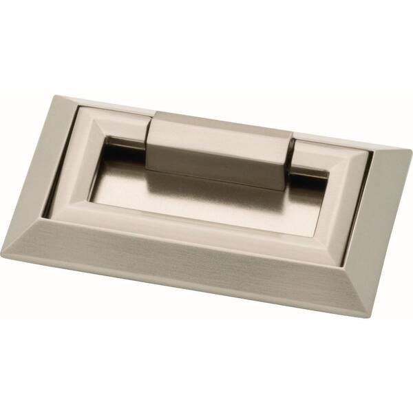 Liberty External Campaign 3 in. (76mm) Center-to-Center Satin Nickel Drawer Pull