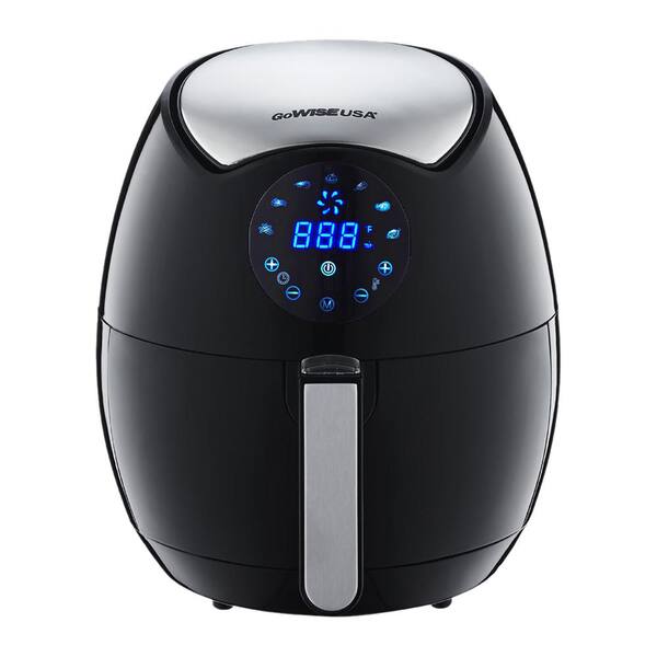 GoWISE USA 3.7 Qt. Digital Touchscreen Air Fryer with Recipe Book