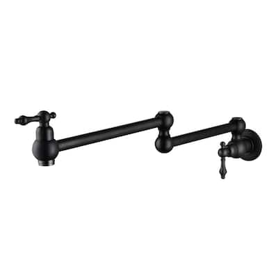 Black - Pot Fillers - Kitchen Faucets - The Home Depot