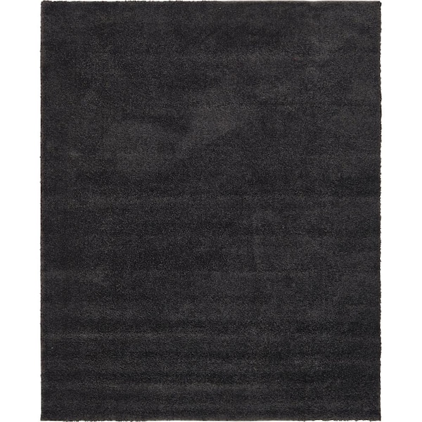 Unique Loom Solo Calabasas Charcoal 8' 0 x 10' 0 Area Rug 3136520 - The ...