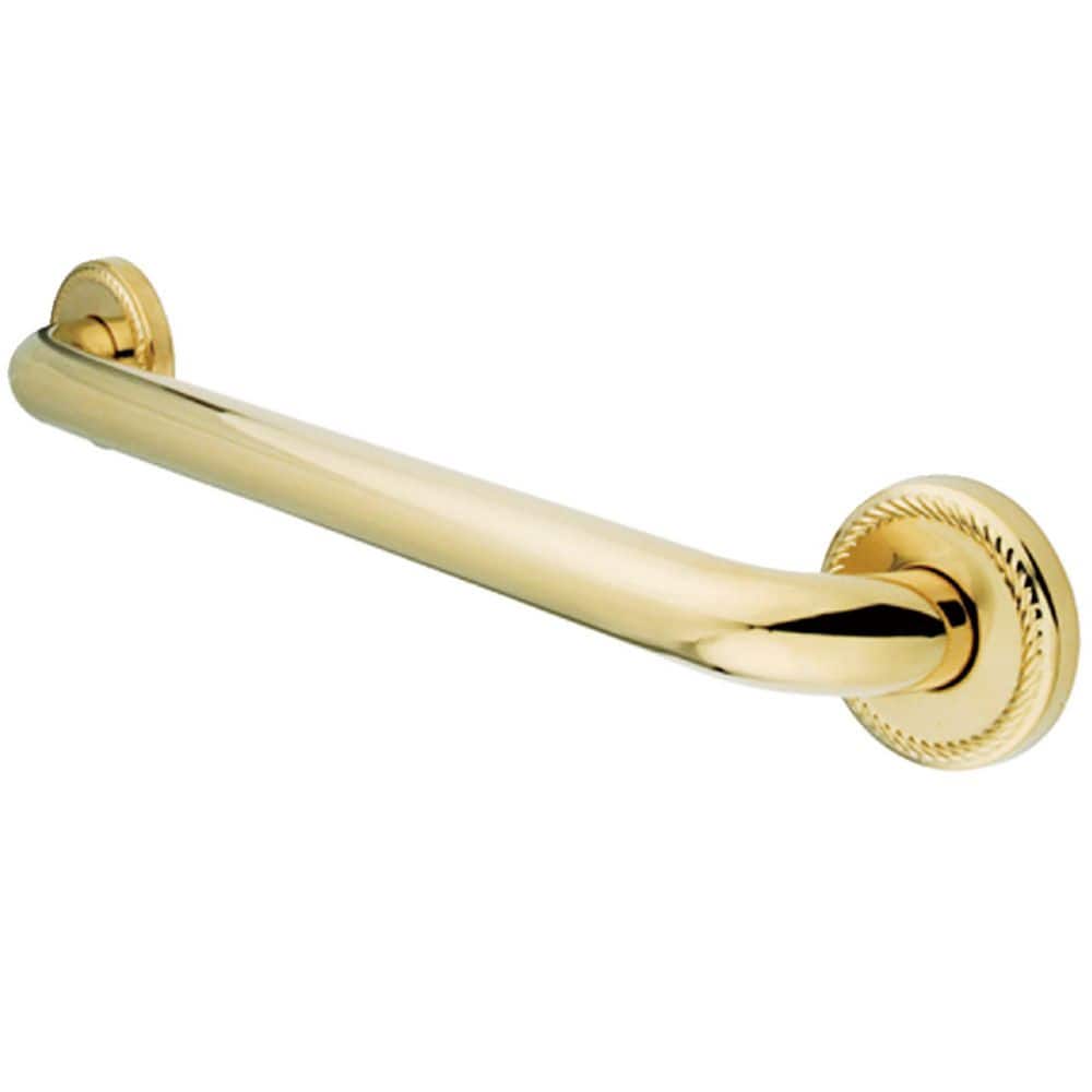 Laurel 35.06 in. x 2.75 in. Grab Bar in Polished Brass price history on PriceWatchPro