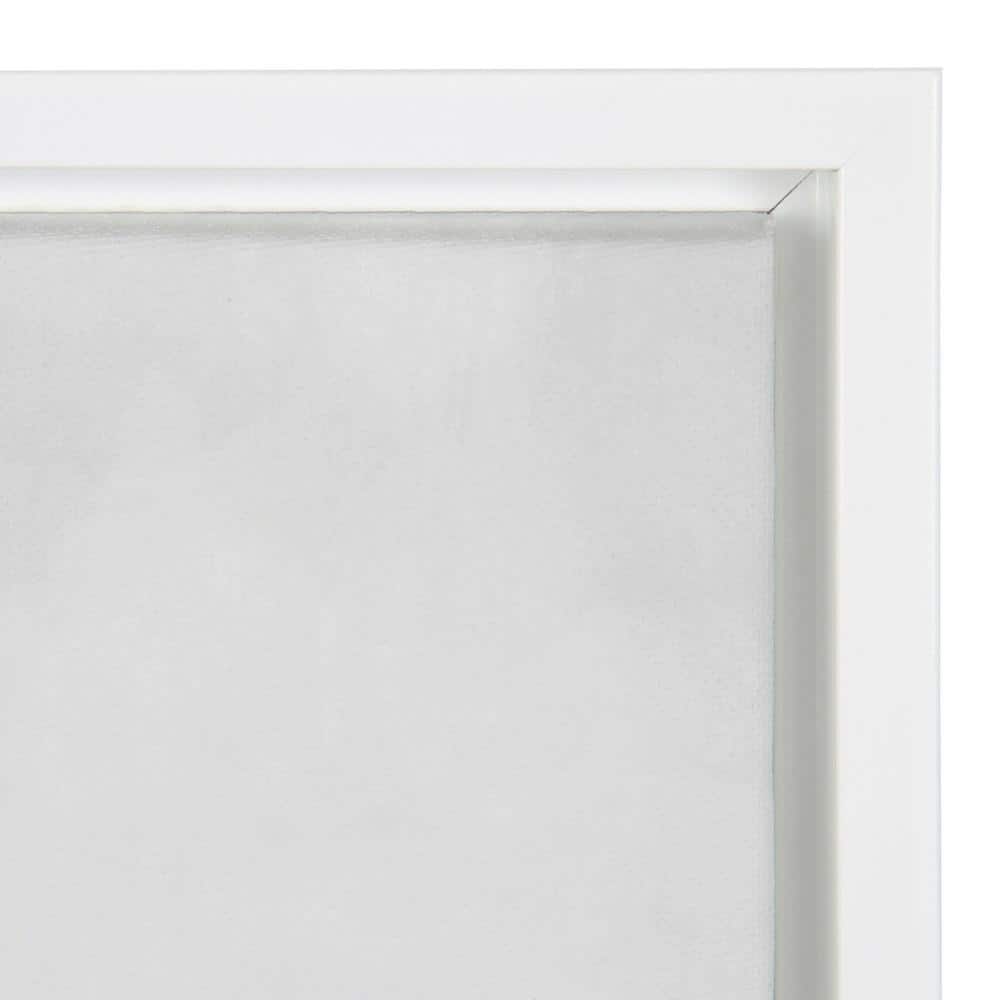 Whimsical Giraffe in Tub Framed Canvas Wall Art