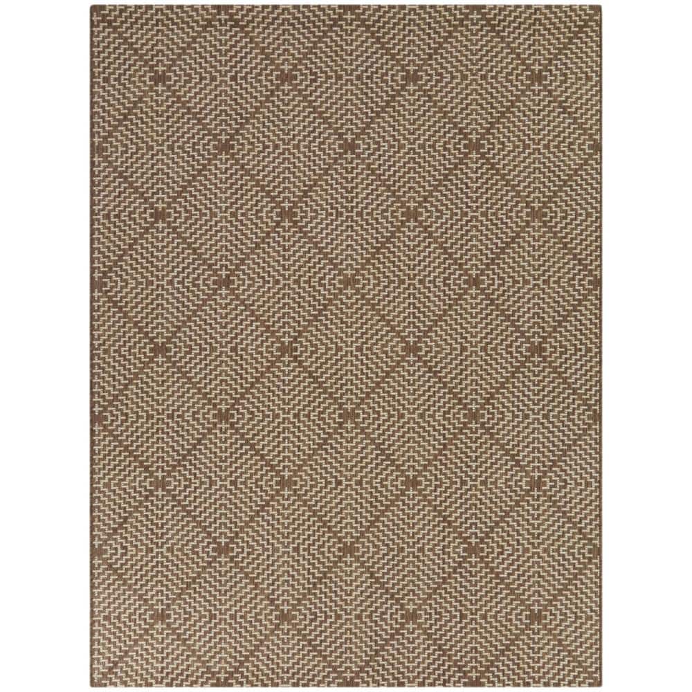 BALTA Bryce Brown 5 ft. x 7 ft. Geometric Indoor/Outdoor Area Rug ...