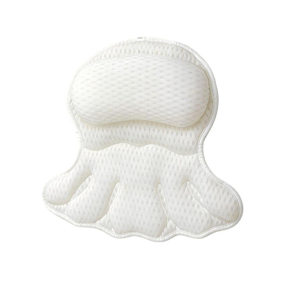 Bath Pillow with Soft 4D Mesh Fabric and Non-Slip Suction Cups for Relaxing Bath Accessories and Spa Gifts (1-Pack) price history on PriceWatchPro