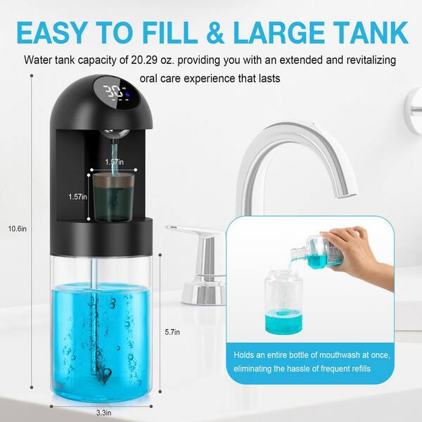 【2025年新品】　アパルトモン Lisire Wash All In One Wudkey 1-Piece Bathroom Accessory Set, 20.29 oz. Wall-Mounted