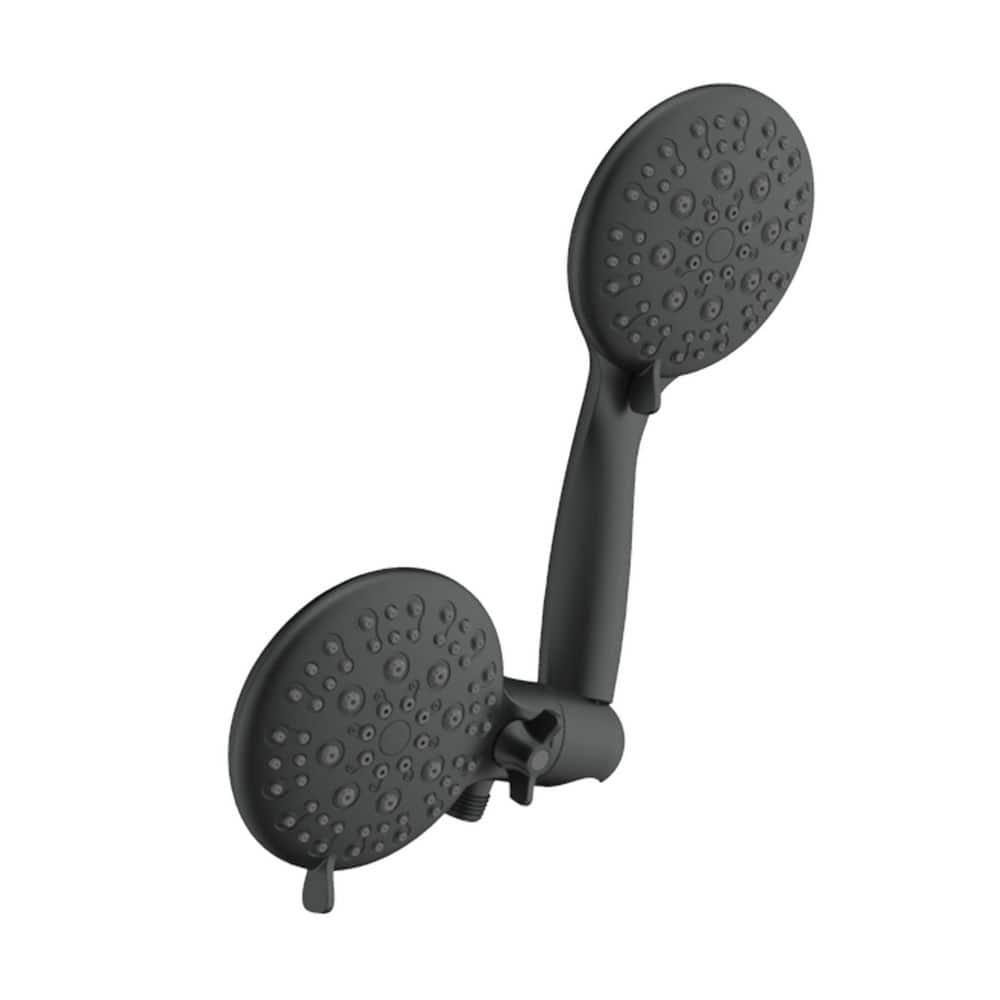 Matte Black Multi-Head Wall Mounted Shower System