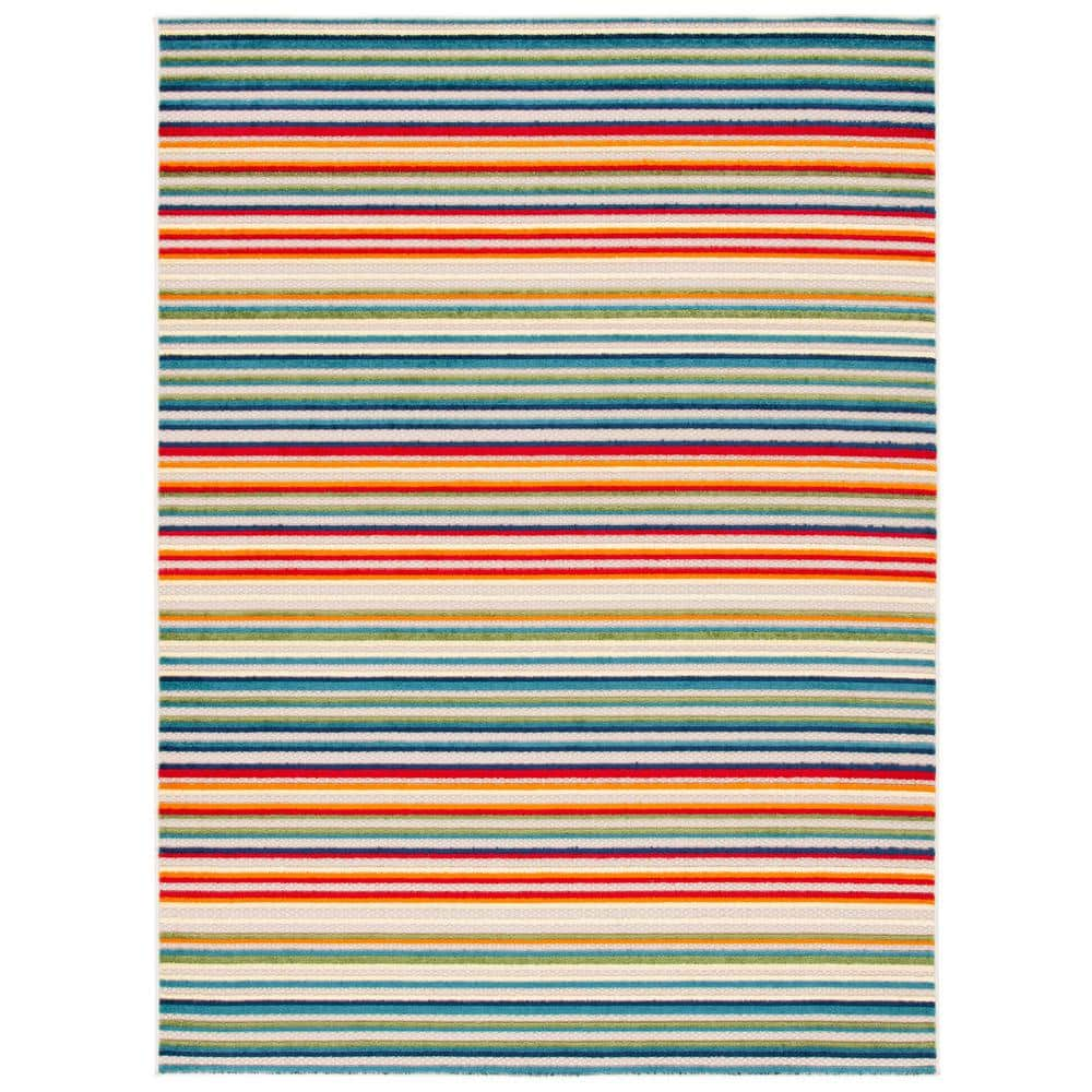 Striped Peaks Outdoor Mat 18'x9