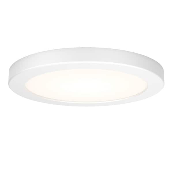 Maxim Lighting Wafer 7 in. RD LED Surface Flush Mount 3000K 0-volt