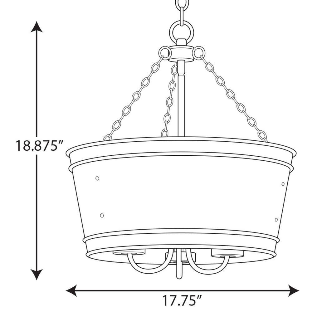Galvanized Steel and Glass Farmhouse Outdoor Pendant Light