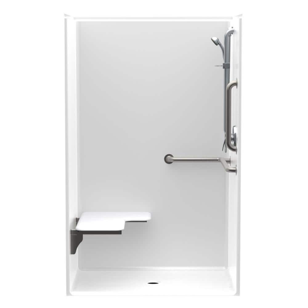 ADARGBスペシャルエディション ホワイト限定品ADA専用スタンド付き Aquatic Accessible AcrylX 46 in. x 36 in. x 75.3 in. 1-Piece ANSI