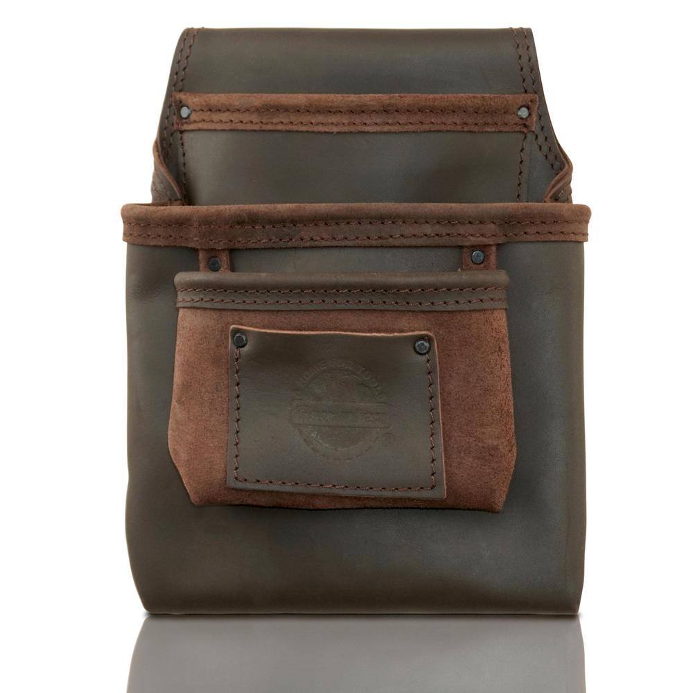 3-Pocket Oil Tanned Leather Nail and Tool Pouch price history on PriceWatchPro