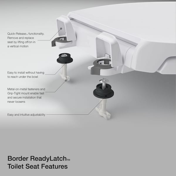 Cachet Round Closed Front Toilet Seat in Sandbar