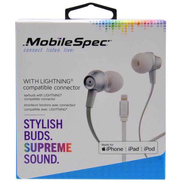 wired earbuds lightning connector