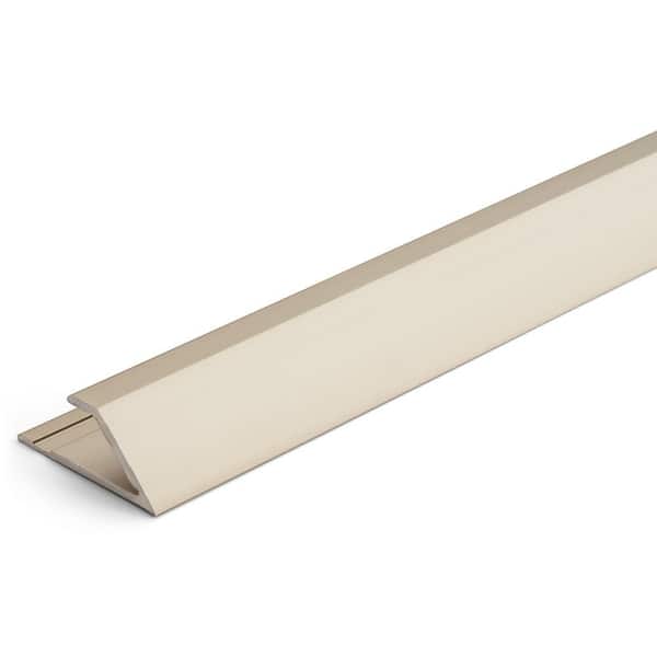 Satin Nickel 8mm x 36in Aluminum Reducer Floor Transition Strip