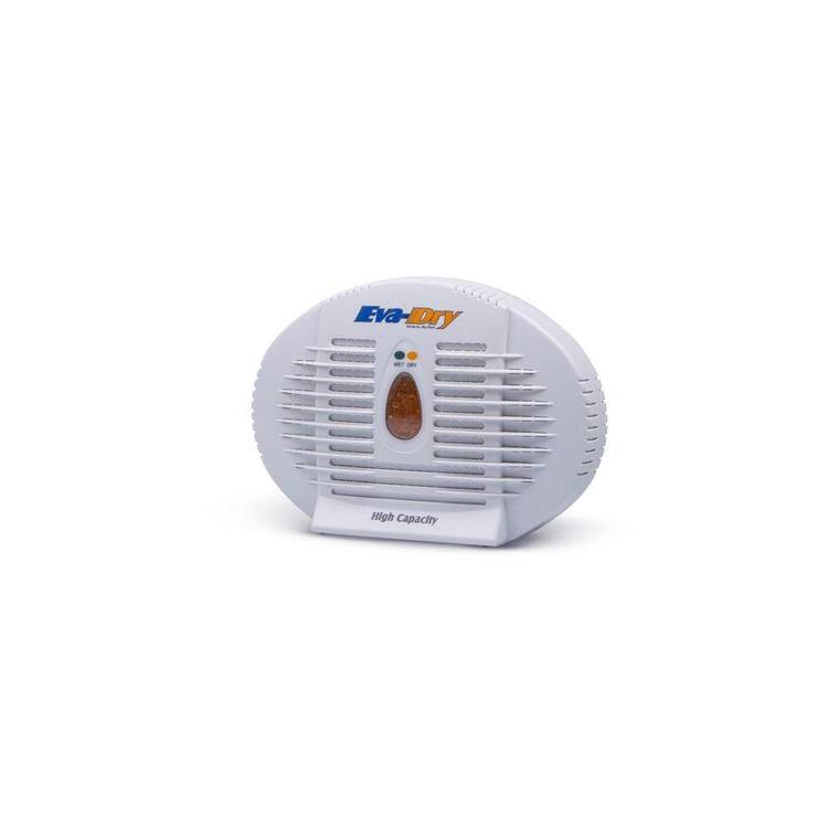 Eva-Dry High Capacity 6 - 8 oz. Mini-Dehumidifier in White