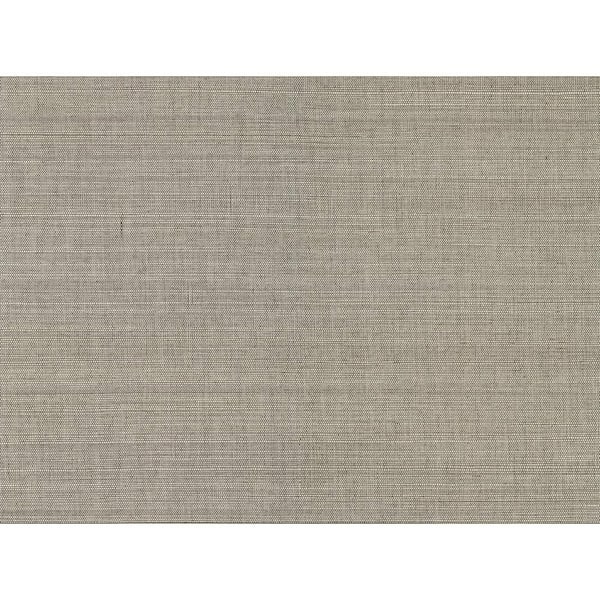 Khuri Grey Grasscloth Wallpaper Grass Cloth Peelable Wallpaper (Covers 72 sq. ft.)