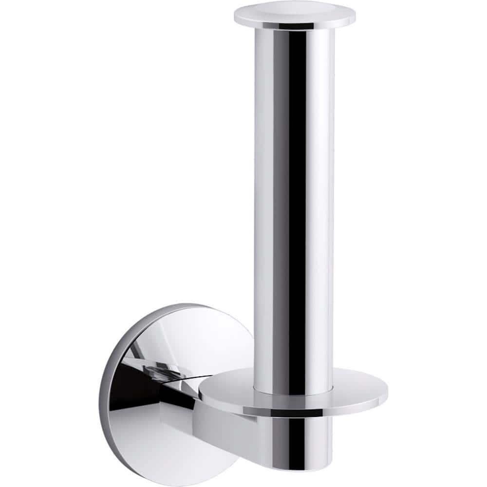 KOHLER Components Vertical Toilet Paper Holder in Polished Chrome K