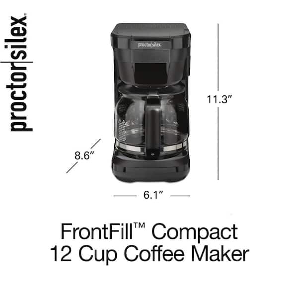 Proctor-Silex 12 Cup White Coffee Maker - Dazey's Supply