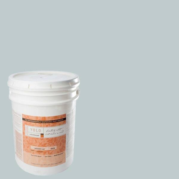 YOLO Colorhouse 5-gal. Wool .02 Flat Interior Paint-DISCONTINUED