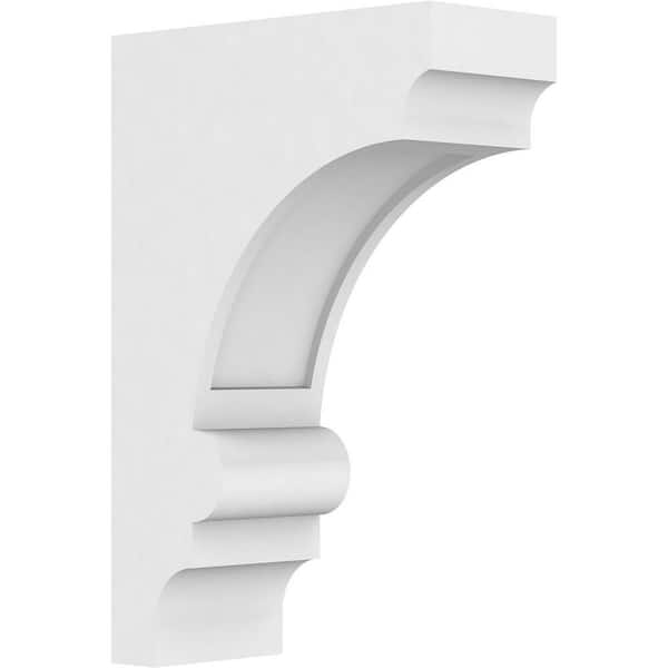 Ekena Millwork 3 in. x 12 in. x 8 in. Standard Diane Architectural Grade PVC Corbel