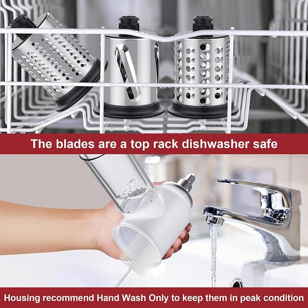 GVODE Slicer Shredder Attachment for KitchenAid Stand Mixers, Vegetable  Kitchenaid, Cheese Grater FXKTHP-9006 - The Home Depot