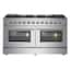 Forno Galiano 48 in. Freestanding Pro Gas Range with 8 Sealed Burners ...