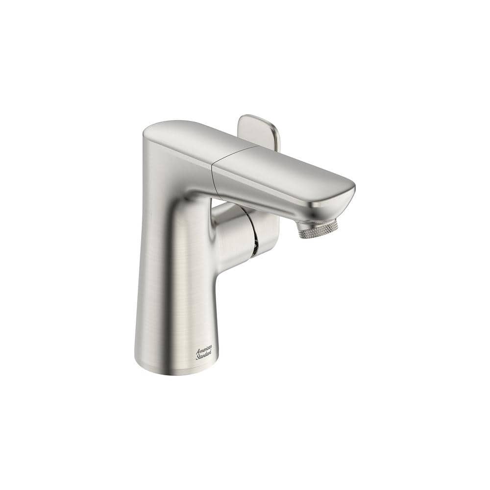 Aspirations Single Handle Pull Out Deck Mount Bathroom Faucet with Drain in Brushed Nickel price history on PriceWatchPro