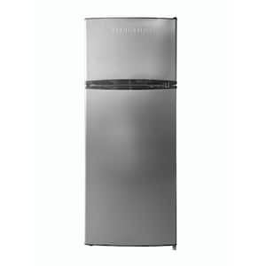 7.5 cu. ft. Top Freezer, Refrigerator, in Stainless Steel Design