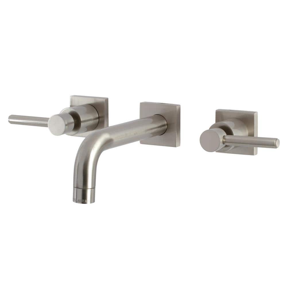 Concord Double Handle Wall Mounted Faucet Bathroom in Brushed Nickel price history on PriceWatchPro