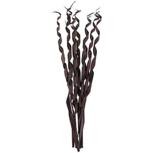 45 in. Tall Rolled Palm Leaf Natural Foliage (1 Bundle)