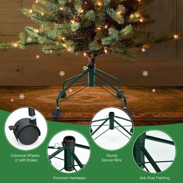 small metal christmas tree stand