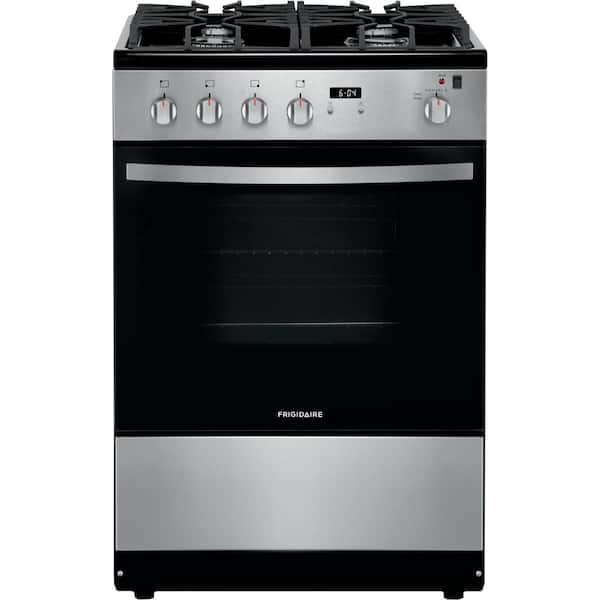 Frigidaire 24 In 1 9 Cu Ft Freestanding Gas Range With Manual Clean Stainless Steel Ffgh2422us - Kenmore Wall Gas Oven Model 790 Manual