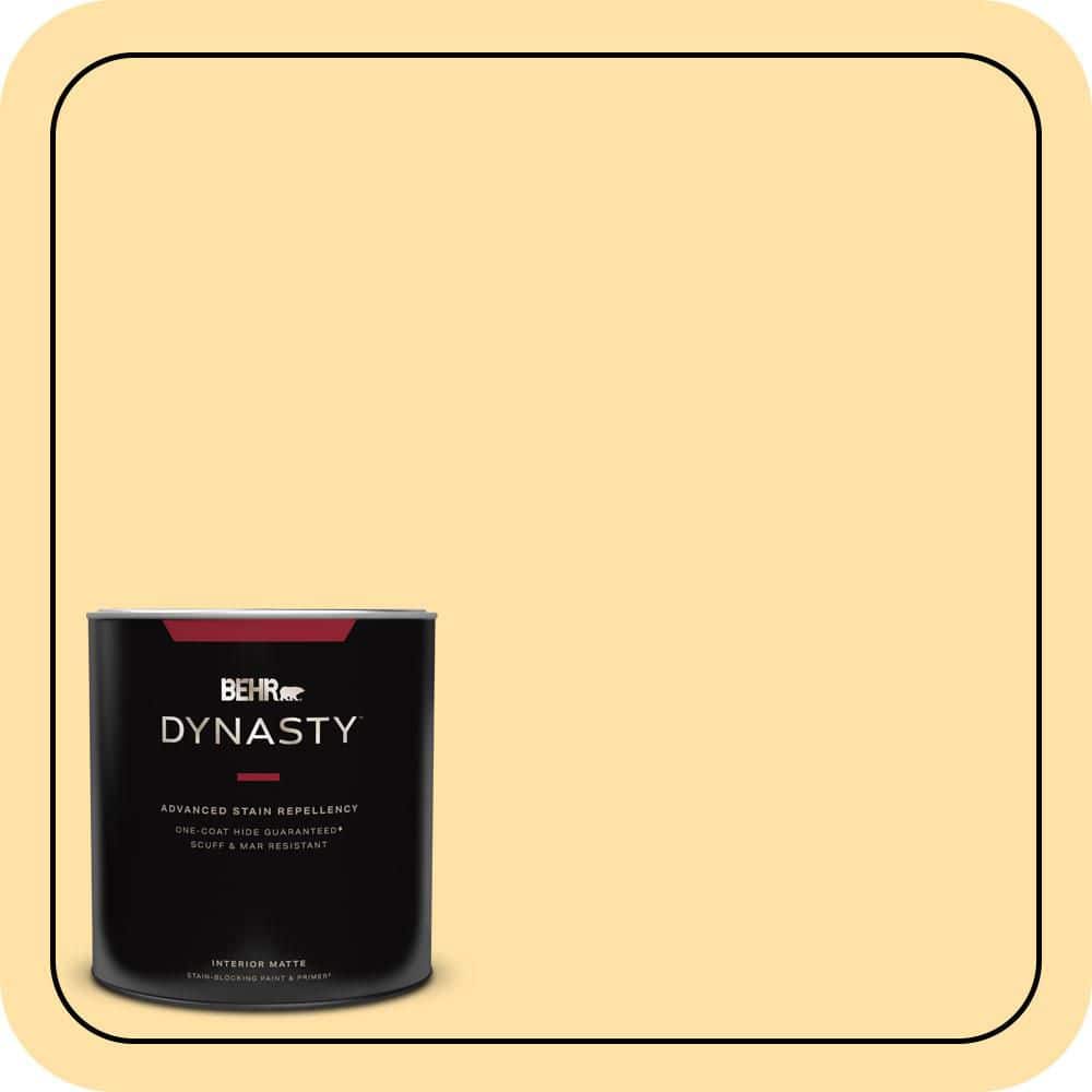 1 qt. #310A-3 Manila Tint Matte Interior Stain-Blocking Paint & Primer price history on PriceWatchPro