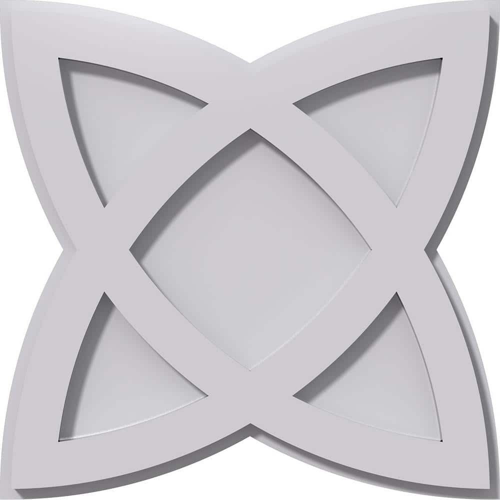1 in. P X 4-1/2 in. C X 12 in. OD Cosmo Architectural Grade PVC Contemporary Ceiling Medallion price history on PriceWatchPro